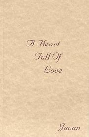 Front cover of A Heart Full of Love by Javan