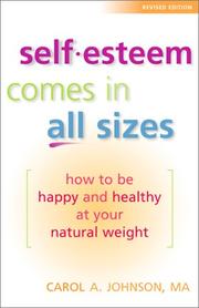 Cover of Self-esteem comes in all sizes by Johnson, Carol