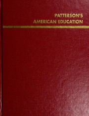 Front cover of Patterson's American Education by Douglas C. Moody