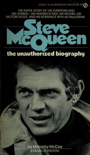 Cover of Steve McQueen by Malachy McCoy