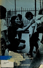 Front cover of Teaching the language arts to culturally different children by William W. Joyce