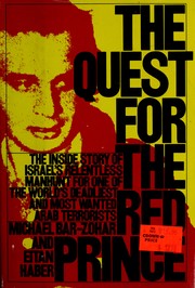 Cover of The quest for the Red Prince by Michael Bar-Zohar