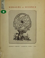Front cover of Heralds of science by Burndy Library.