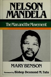 Cover of Nelson Mandela by Mary Benson