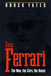 Cover of Enzo Ferrari by Brock Yates