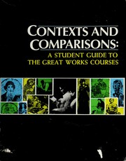 Cover of Contexts and Comparisons by Baruch College Staff