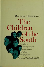Cover of The children of the South by Margaret Anderson