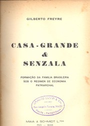 Front cover of Casa-grande & senzala by Gilberto Freyre