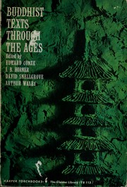 Cover of Buddhist texts through the ages by Edward Conze