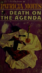 Front cover of Death on the agenda by Patricia Moyes