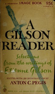 Cover of A Gilson reader by Étienne Gilson