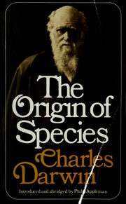 Cover of On the origin of species by means of natural selection by Charles Darwin