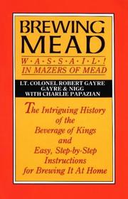Front cover of Brewing mead by Robert Gayre of Gayre and Nigg