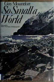 Cover of So small a world by Guy Mountfort