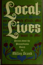 Cover of Local lives by Millen Brand