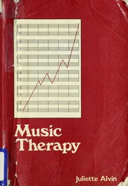 Cover of Music therapy by Juliette Alvin