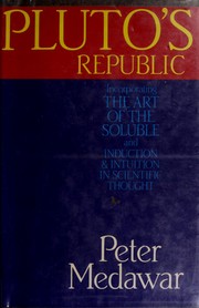 Cover of Pluto's Republic by P. B. Medawar