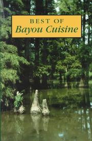 Front cover of Best of Bayou cuisine by Unknown