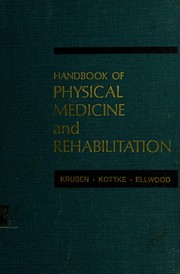 Front cover of Handbook of physical medicine and rehabilitation by Unknown