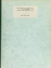 Front cover of Preliminary design considerations for a shipboard damage control monitoring system by James Abel Jordan