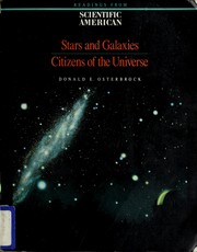 Cover of Stars and galaxies by Donald E. Osterbrock