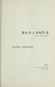 Cover of Badlands by Richard Montanari