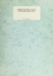 Front cover of Shipboard measurements of 0.6328 micrometer laser beam extinction in the marine boundary layer by P. W. Parish