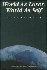 Front cover of World as lover, world as self by Joanna Macy