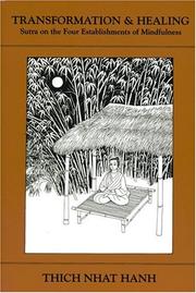 Front cover of Transformation and healing by Thích Nhất Hạnh