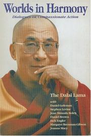 Cover of Worlds in harmony by His Holiness Tenzin Gyatso the XIV Dalai Lama