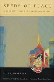 Cover of Seeds of peace by Sulak Sivaraksa.