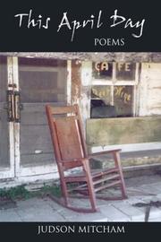 Cover of This April day by Judson Mitcham