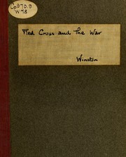 Front cover of The Red Cross and the war by Robert W. Winston