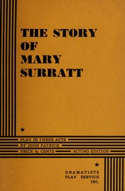 Front cover of The Story of Mary Surratt by John Patrick Goggan