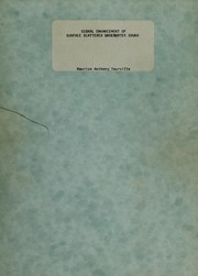 Front cover of Signal enhancement of surface scattered underwater sound by Maurice Anthony Tourville