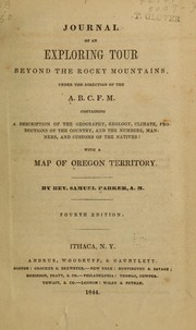 Cover of Journal of an exploring tour beyond the Rocky Mountains by Samuel Parker