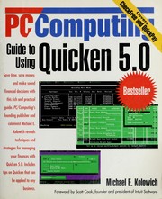 Cover of PC/computing guide to Quicken 5.0 by Michael E. Kolowich