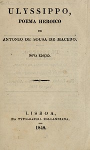 Front cover of Ulyssippo by Sousa de Macedo, António de