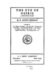 Cover of The Eye of Osiris by R. Austin Freeman