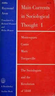 Front cover of Etapes de la pensée sociologique by Raymond Aron