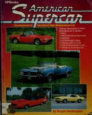 Front cover of American supercar by Roger Huntington
