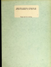 Front cover of Sound speed dispersion, attenuation and inferred microbubbles in the upper ocean by Thomas Bartlett Huffman