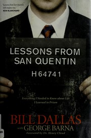 Front cover of Lessons from San Quentin by Bill Dallas