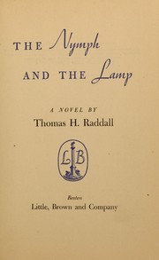 Cover of The nymph and the lamp by Thomas Head Raddall