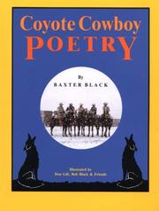 Front cover of Coyote cowboy poetry by Baxter Black