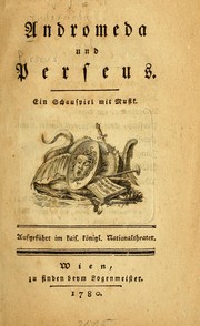Front cover of Andromeda und Perseus by Wolfgang von Kempelen