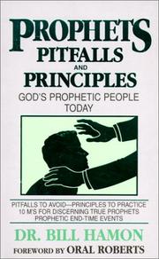 Cover of Prophets pitfalls and principles by Bill Hamon