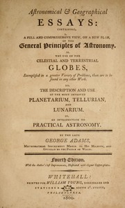 Front cover of Astronomical & geographical essay by George Adams
