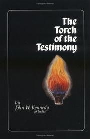 Front cover of Torch of the Testimony by John W. Kennedy