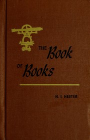 Front cover of The Book of Books by H. I. Hester